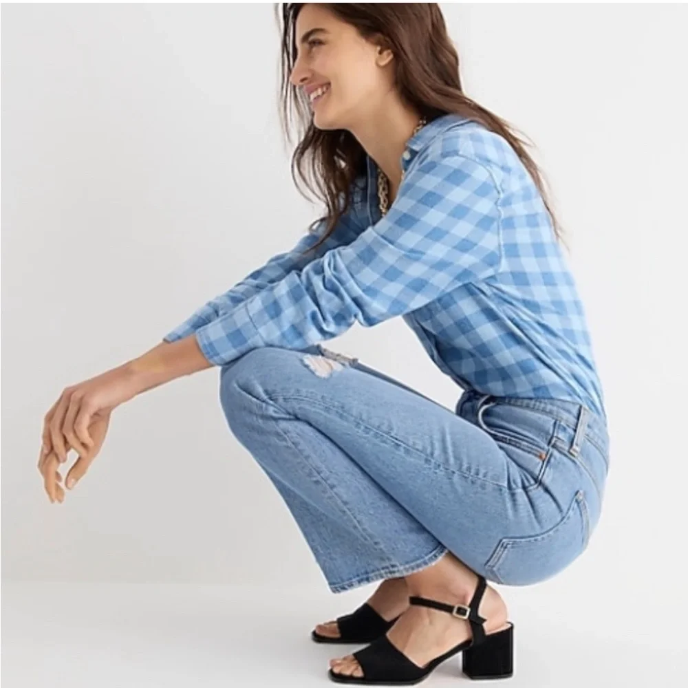 J. Crew Light Blue Boot Cut Jeans